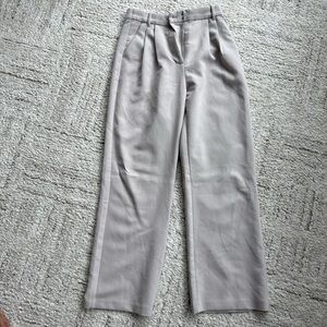 Curve Love A&F Sloane Tailored Wide Leg Pant